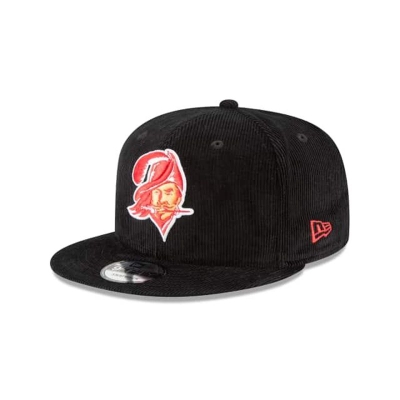 Tampa Bay Buccaneers Gorra | New Era NFL Corduroy 9fifty Snapback Cap Mexico - Negros
